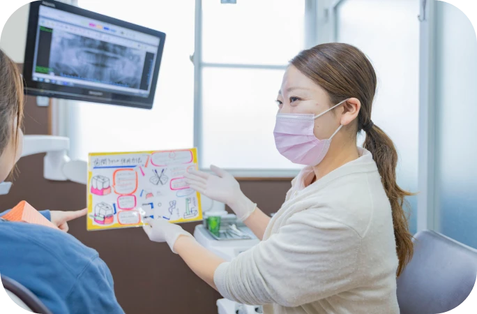 ブラッシング指導